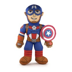 CAPTAIN AMERICA - SUPER HERO ADVENTURES - PELUCHE SONORO 50cm