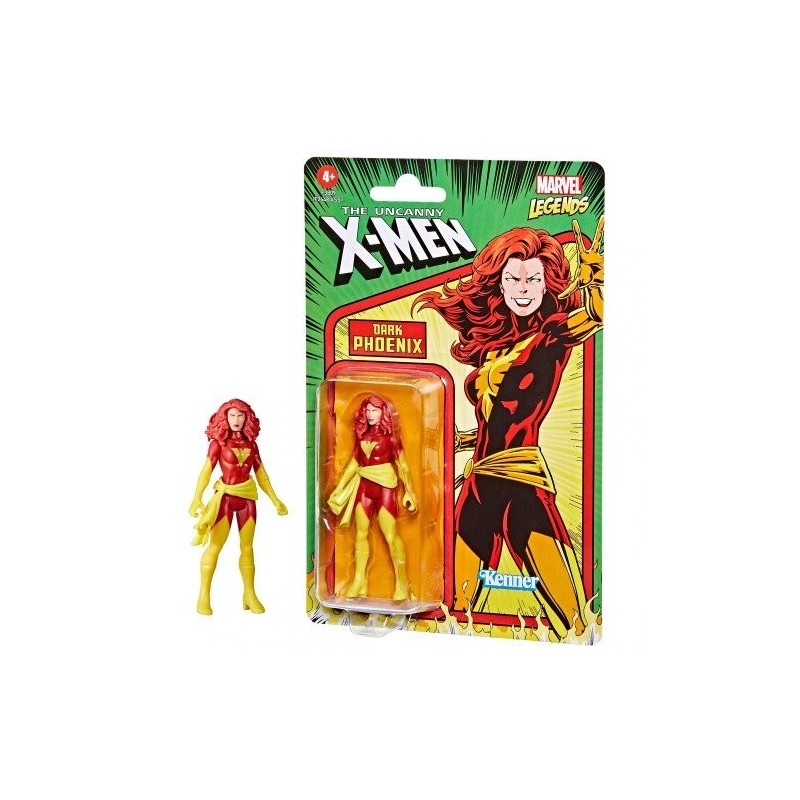 Dark Phoenix Action Figure 3.75" | Marvel Legends Retro | Hasbro Dark Phoenix Action Figure 3.75" | Marvel Legends Retro | Hasbro