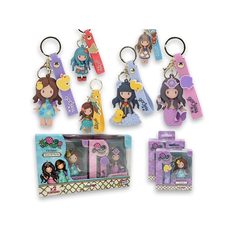 Gorjuss Keyrings by Santoro | Adorable Collection Gorjuss Keyrings by Santoro | Adorable Collection