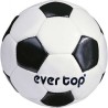 Pallone in Cuoio Bianco/Nero Ø20 cm | Collezione Premium