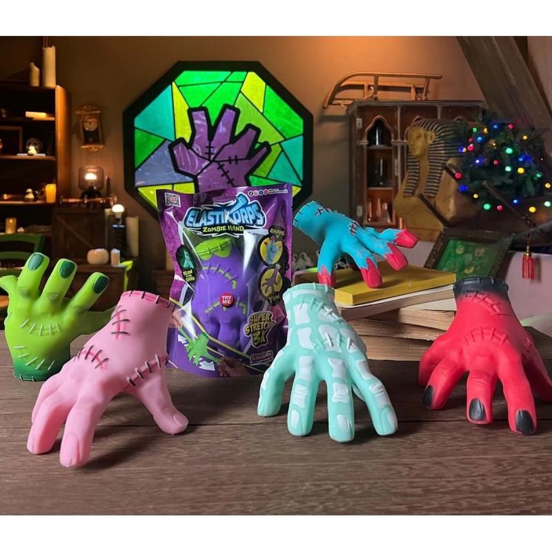 Elastikorps Zombie Hand – Mano mostruosa super elastica
