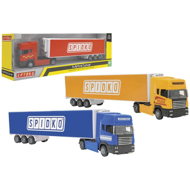 CAMION 32CM DIE CAST 3COL