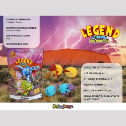 LEGEND OF ANIMAL - DINO ANIMAL TECH 12PZ (4,99)