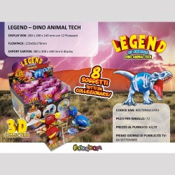 LEGEND OF ANIMAL - DINO ANIMAL TECH 12PZ (4,99)