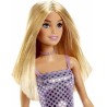 MATTEL BARBIE BONECA CON ABITO AZZURRO CAPELLI BIONDI HGM59