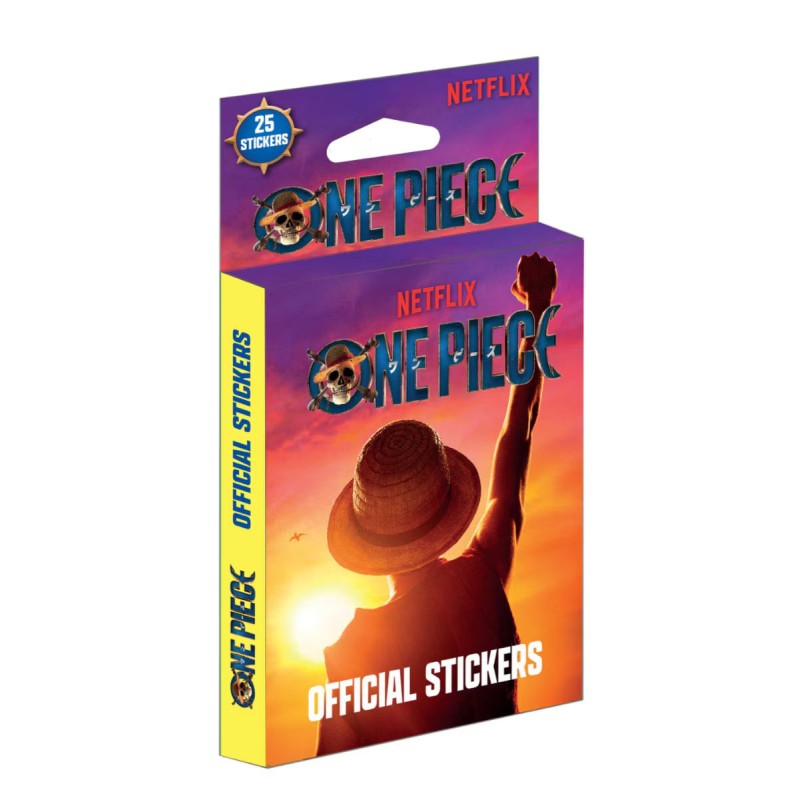 ONE PIECE STICKERS MULTIPACK 5 CONFEZIONI