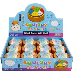 SURPRISE SQUISHY DUMPLING 5,5CM 4 ASSORTITIS IN DISPLAY (12)