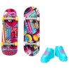 HOT WHEELS SKATE SKATEBOARD DA DITO RETRO + SCARPE 2 PEZZI ASSORTITI 14X21,5 CM